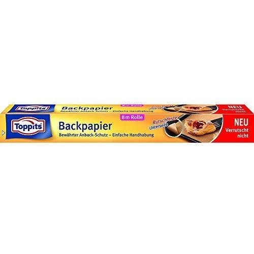 Papier pour pâtisseries 8m x38 cm marron - papier alimentaire - Cuisson