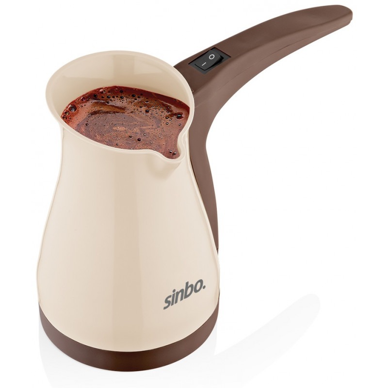 Cafetière électrique SINBO 1000 Watt - 0,4 Litres - Blanc (SCM-2928)