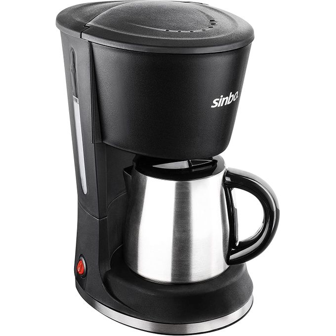 Cafetière - SCM-2963 - 0.9 L - 8 Tasses - Noir & Inox