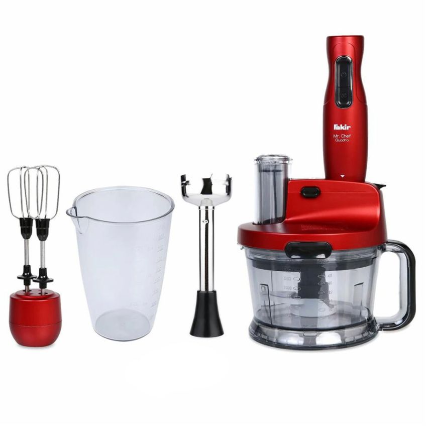 Fakir Blender Set (1000 W) Rouge Mr Chef Quadro
