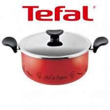 TEFAL Faitout D5055352 (28 cm) Rouge