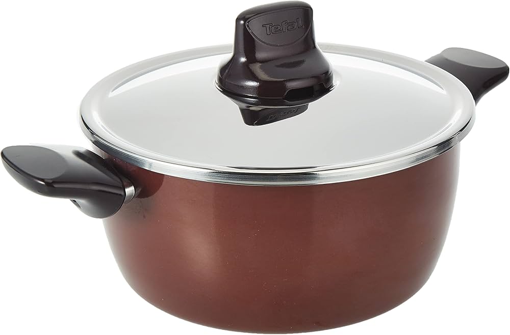 TEFAL Faitout Pleasure D5054552 (22 cm) Rouge
